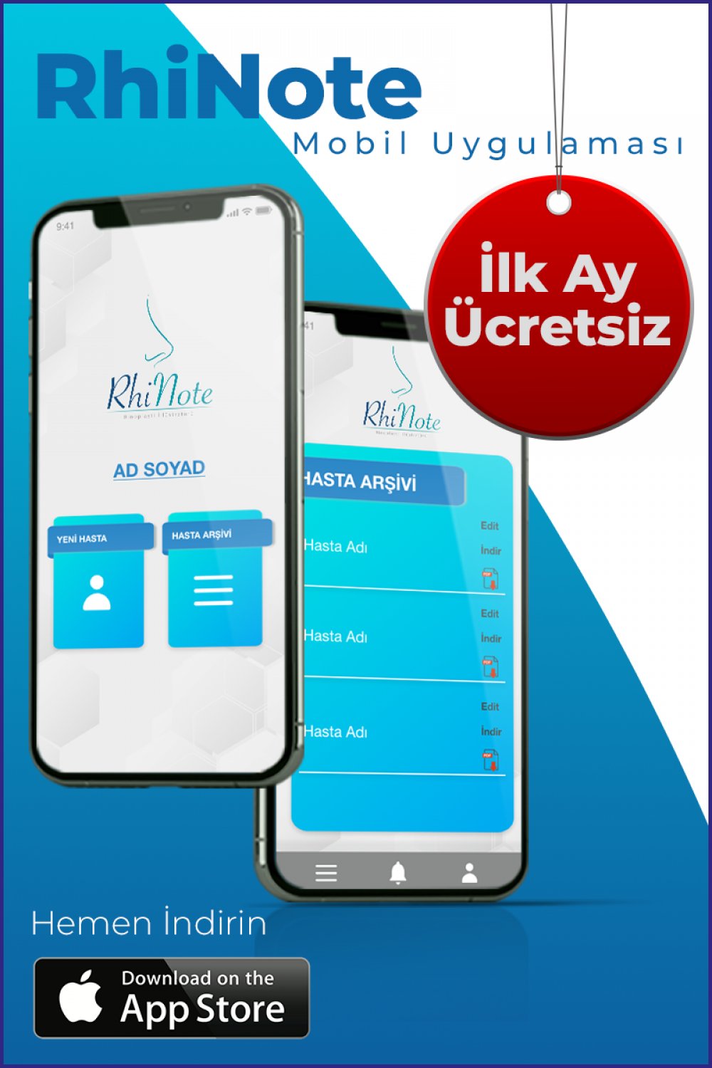 Rhinote Aylık Üyelik Paketi